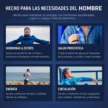 Selerb NAD + Energía y Vitalidad Masculina