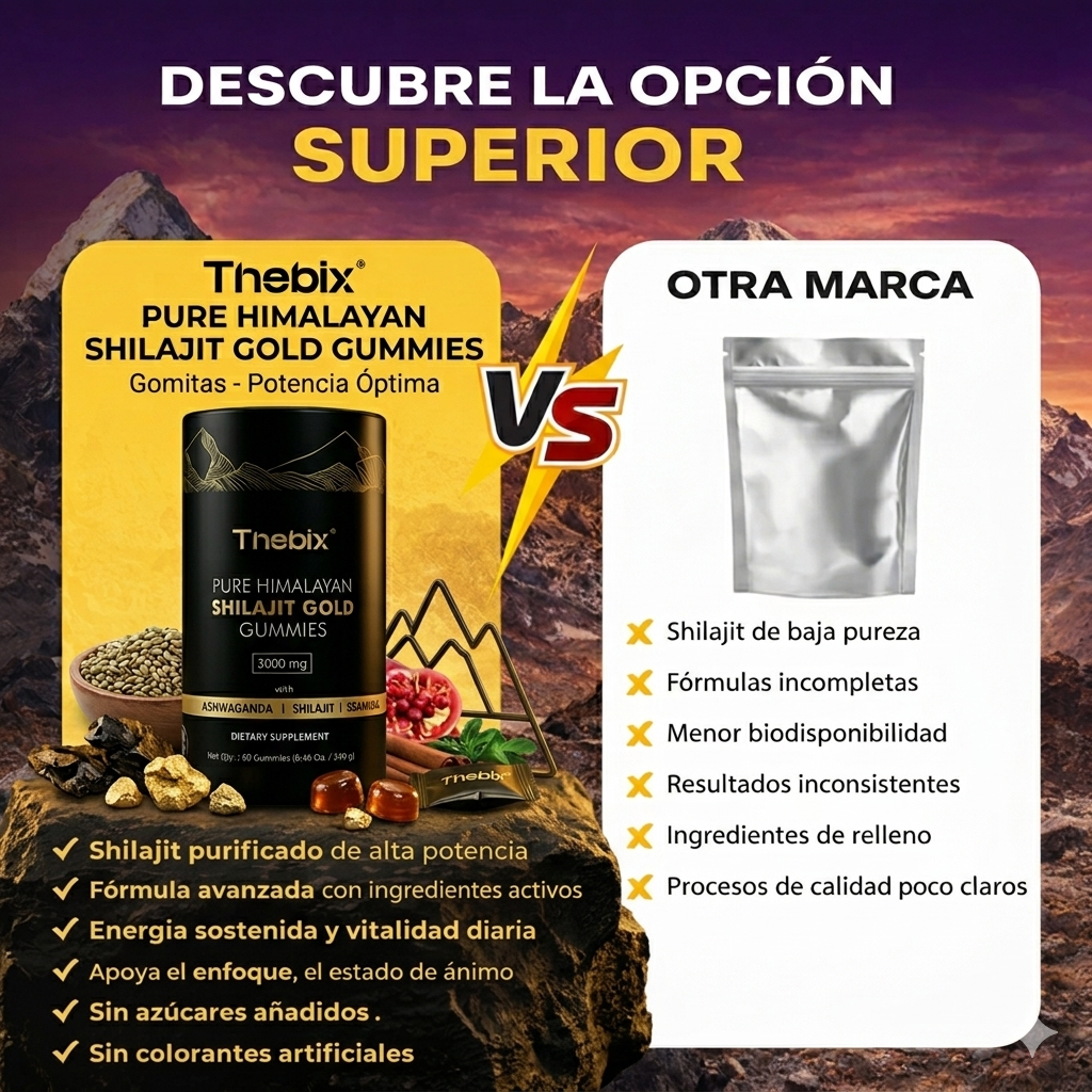 GOMITAS de Shilajit – Más grande, más duro, más potente