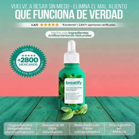 BREATIFY™ - GOTAS CONTRA EL MAL ALIENTO